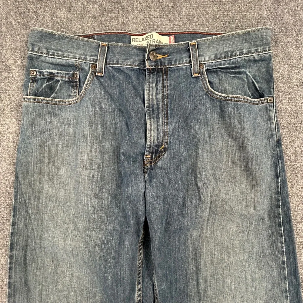 Vintage Levis 559 Relaxed Straight Jeans Mens 36x34 Blue Medium Wash Denim Pants